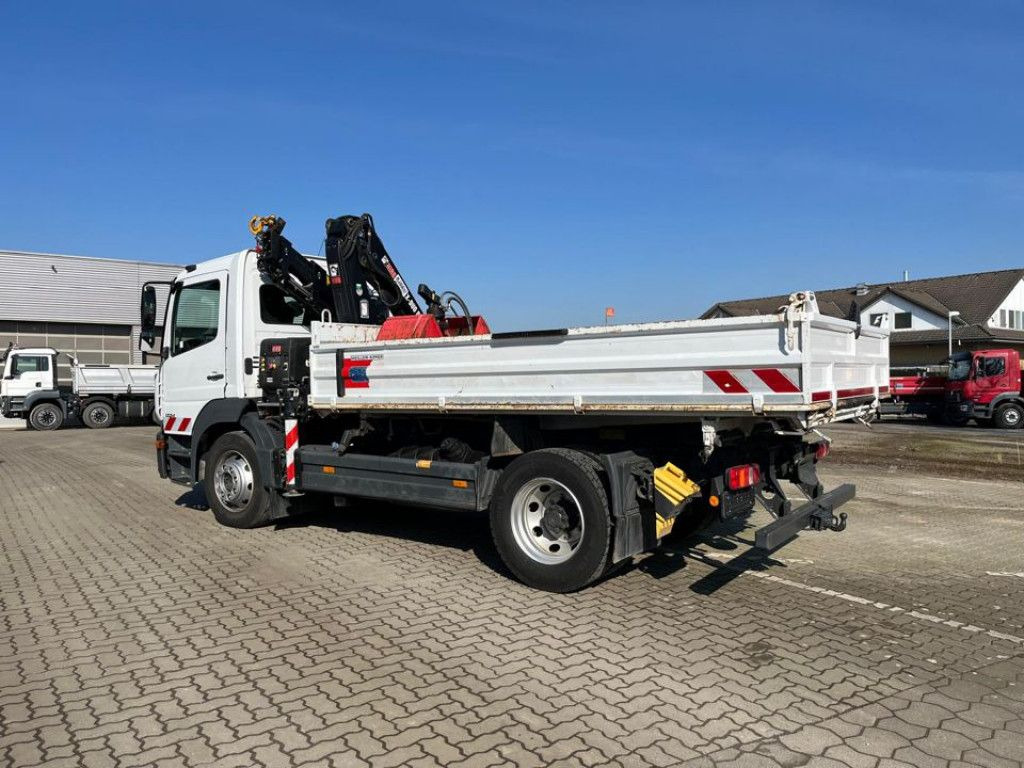 Mercedes-Benz Atego 1224 K 2-Achs Kipper Kran Hiab +Greiferst. - Camion benne, Camion grue: photos 3 Mercedes-Benz Atego 1224 K 2-Achs Kipper Kran Hiab +Greiferst. - Camion benne, Camion grue: photos 3