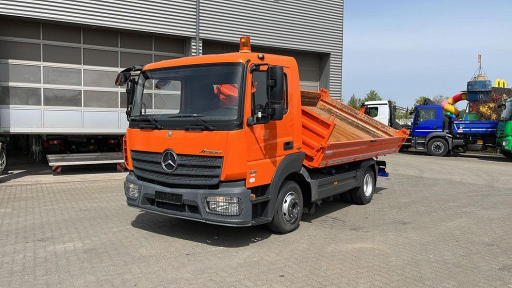 Mercedes-Benz Atego 818 K 2-Achs Kipper Schalter - Camion benne: photos 1 Mercedes-Benz Atego 818 K 2-Achs Kipper Schalter - Camion benne: photos 1