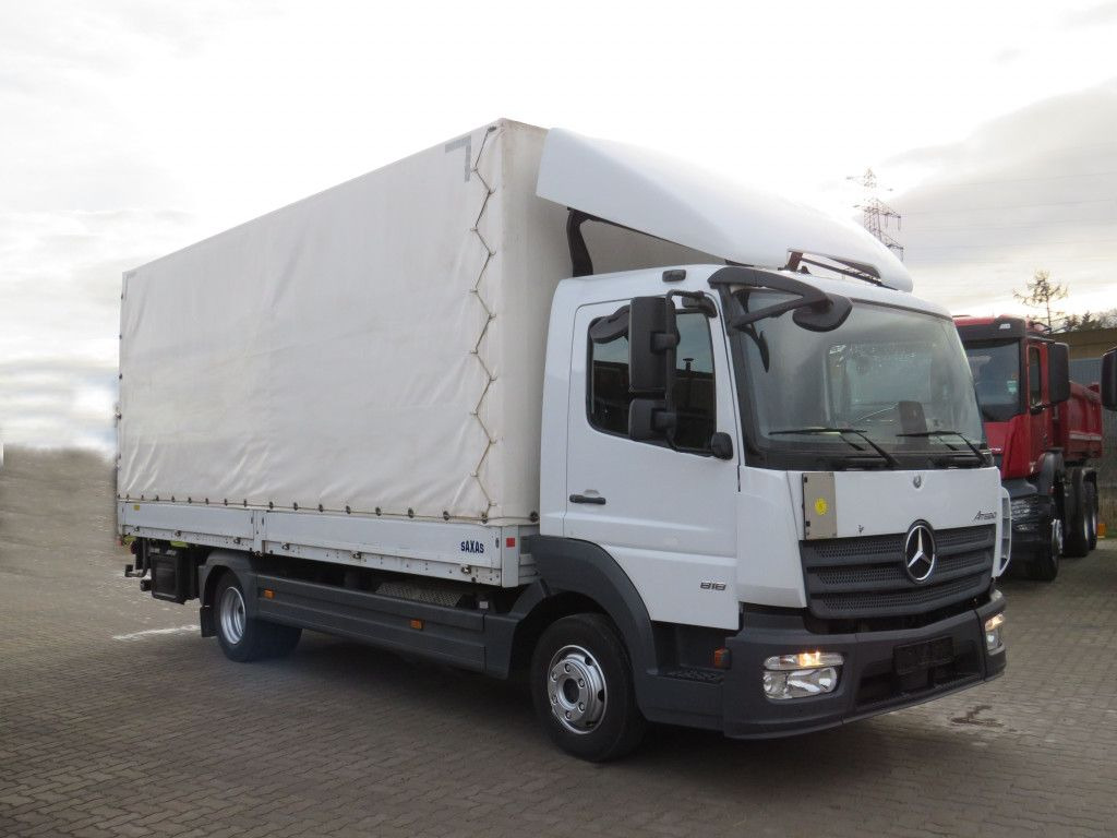 Mercedes-Benz Atego 818 L Pritsche LBW LBW 1 to AHK+Luftans - Véhicule utilitaire plateau baché: photos 2 Mercedes-Benz Atego 818 L Pritsche LBW LBW 1 to AHK+Luftans - Véhicule utilitaire plateau baché: photos 2