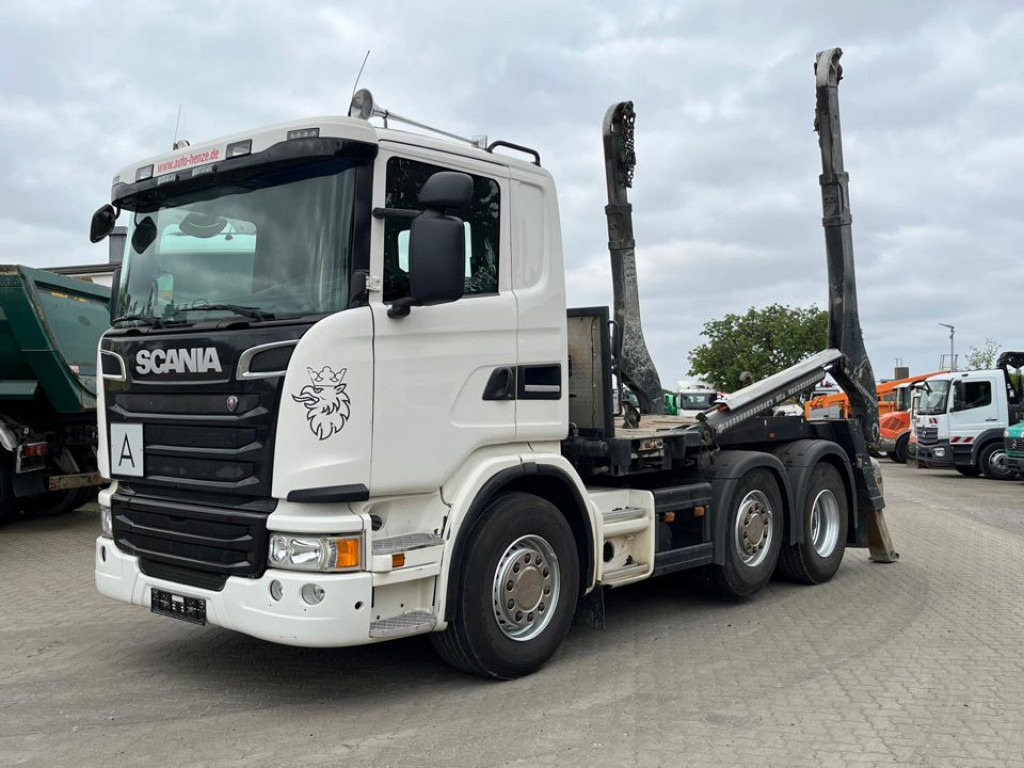 SCANIA (S) G 440 6x2 Absetzkipper Gergen+Funk - Camion multibenne: photos 1 SCANIA (S) G 440 6x2 Absetzkipper Gergen+Funk - Camion multibenne: photos 1