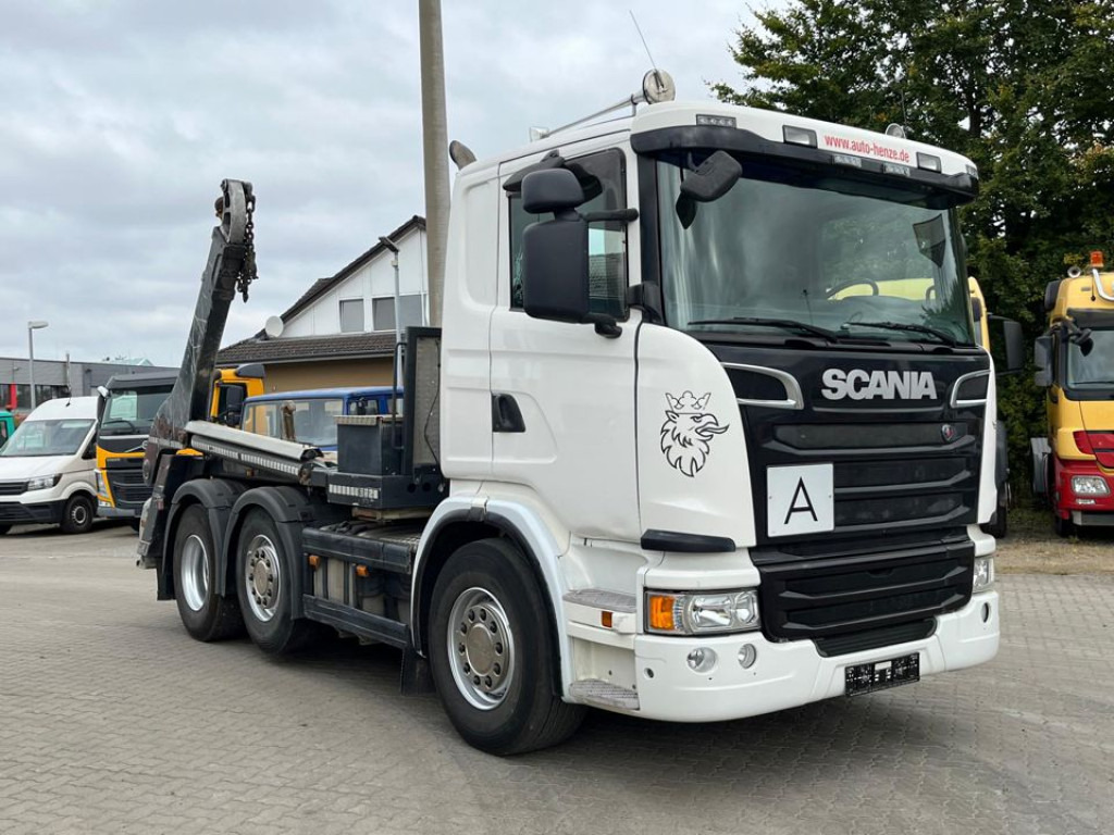 Camion multibenne SCANIA (S) G 440 6x2 Absetzkipper Gergen+Funk: photos 9