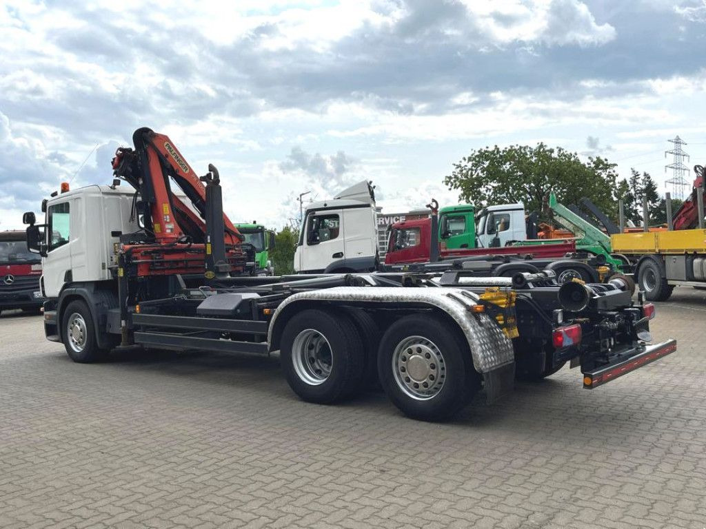 Scania P 360 6x2 Abrollkipper mit Kran Lift/Lenkachse Scania P 360 6x2 Abrollkipper mit Kran Lift/Lenkachse - Camion ampliroll, Camion grue: photos 4 Scania P 360 6x2 Abrollkipper mit Kran Lift/Lenkachse Scania P 360 6x2 Abrollkipper mit Kran Lift/Lenkachse - Camion ampliroll, Camion grue: photos 4