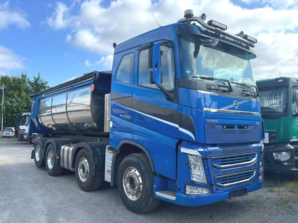 Volvo FH 500 8x4 TR 4 Achs Muldenkipper Carnehl Hardox - Camion multibenne: photos 2 Volvo FH 500 8x4 TR 4 Achs Muldenkipper Carnehl Hardox - Camion multibenne: photos 2