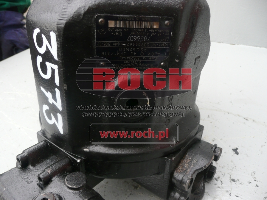 BRUENINGHAUS HYDROMATIK A10VO45DFR1/31R-PSC62N0015052041-000964462 - Pompe hydraulique pour Engins de chantier: photos 2 BRUENINGHAUS HYDROMATIK A10VO45DFR1/31R-PSC62N0015052041-000964462 - Pompe hydraulique pour Engins de chantier: photos 2
