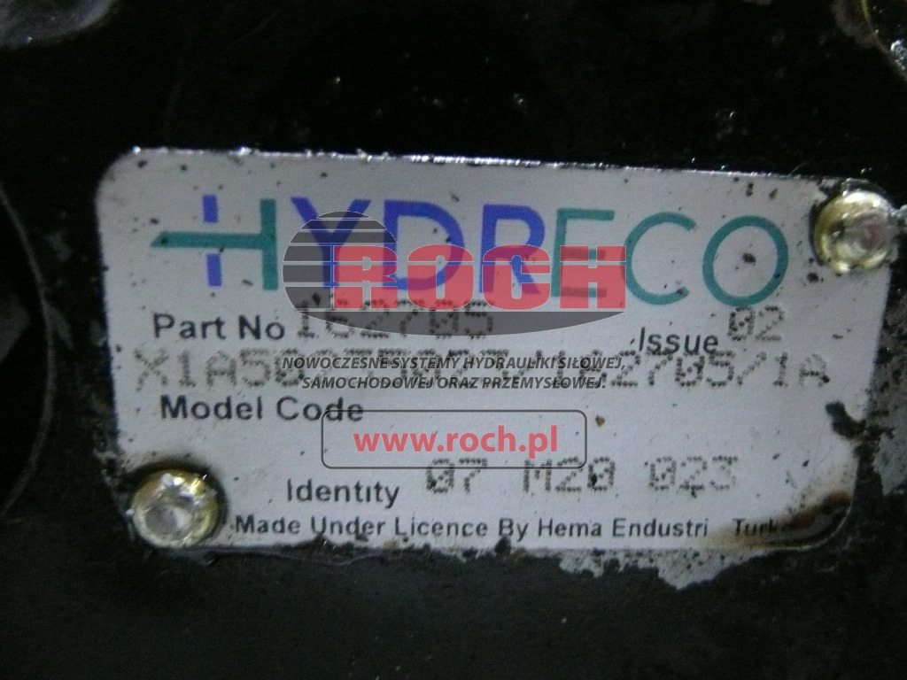 HYDRECO X1A50235023/162705/1A 162705 - Pompe hydraulique: photos 2 HYDRECO X1A50235023/162705/1A 162705 - Pompe hydraulique: photos 2