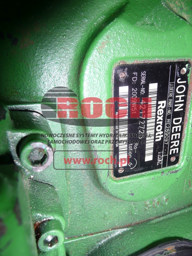 JOHN DEERE R289097 - Pompe hydraulique pour Engins de chantier: photos 2 JOHN DEERE R289097 - Pompe hydraulique pour Engins de chantier: photos 2