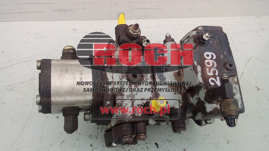 REXROTH A10VO45 + 0510625078 - Pompe hydraulique: photos 1 REXROTH A10VO45 + 0510625078 - Pompe hydraulique: photos 1