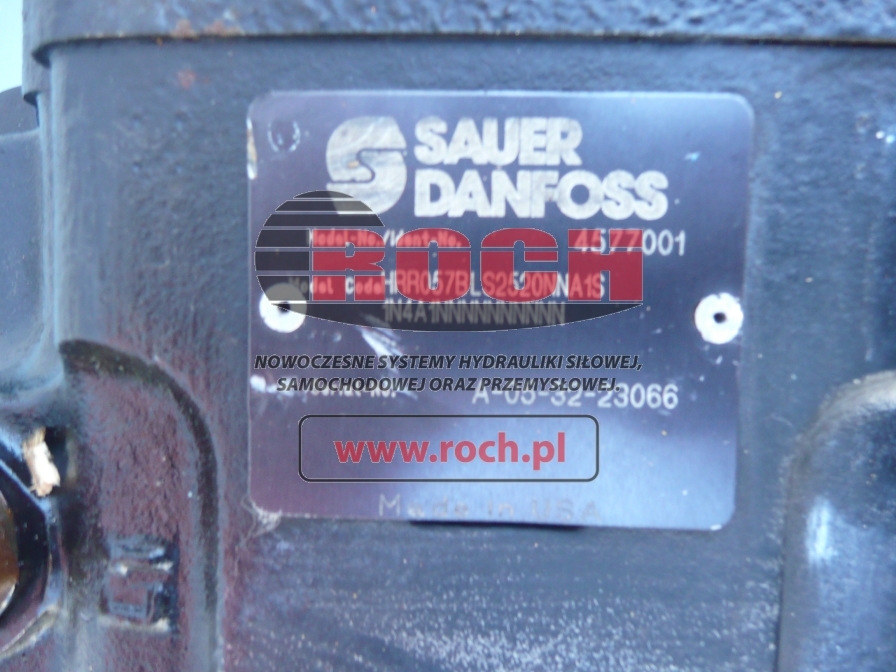 SAUER HRR057BLS2520NNA1S1N4A1NNNNNNNNNN - Pompe hydraulique pour Engins de chantier: photos 2 SAUER HRR057BLS2520NNA1S1N4A1NNNNNNNNNN - Pompe hydraulique pour Engins de chantier: photos 2