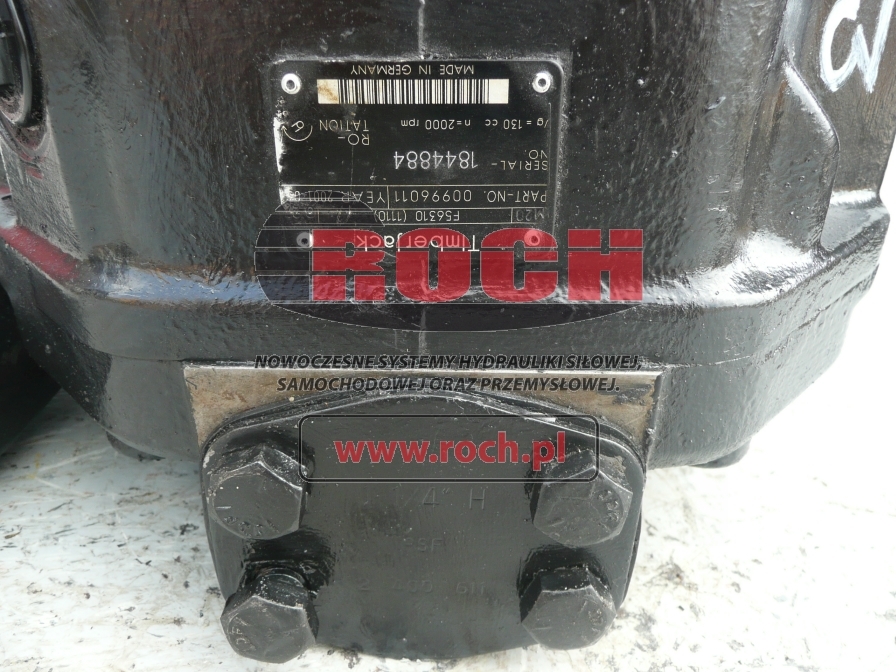 TIMBERJACK 00996011 F56310 - Pompe hydraulique pour Engins de chantier: photos 2 TIMBERJACK 00996011 F56310 - Pompe hydraulique pour Engins de chantier: photos 2