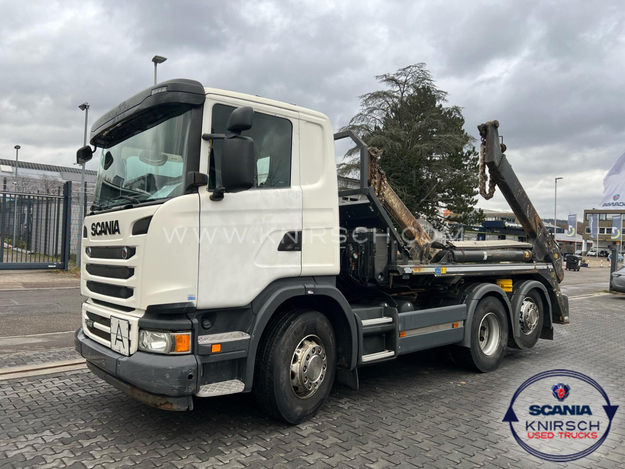 SCANIA G 410 LB6x2*4MSA Meiller Absetzkipper - Camion benne: photos 1 SCANIA G 410 LB6x2*4MSA Meiller Absetzkipper - Camion benne: photos 1