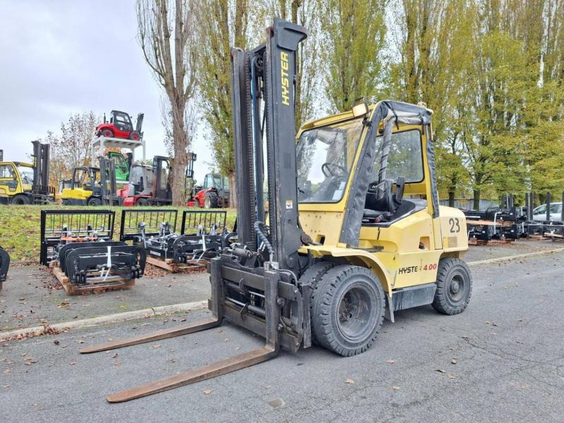 Hyster H4.00XM-5 - Chariot élévateur diesel: photos 1 Hyster H4.00XM-5 - Chariot élévateur diesel: photos 1