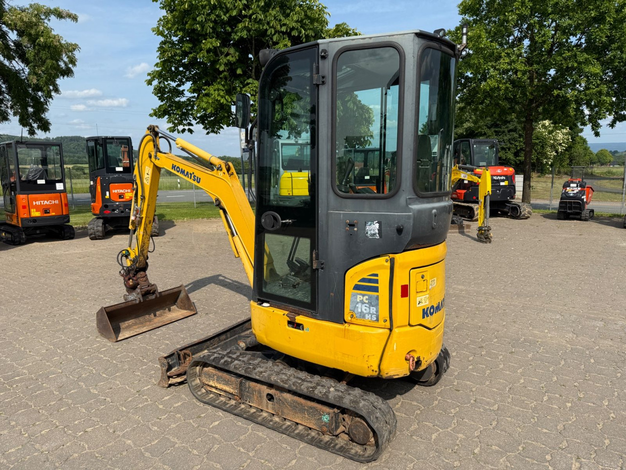 Komatsu PC 16R-3HS, Bj 17, 2210 BH, Tilt mit HS01, GL - Mini pelle: photos 2 Komatsu PC 16R-3HS, Bj 17, 2210 BH, Tilt mit HS01, GL - Mini pelle: photos 2