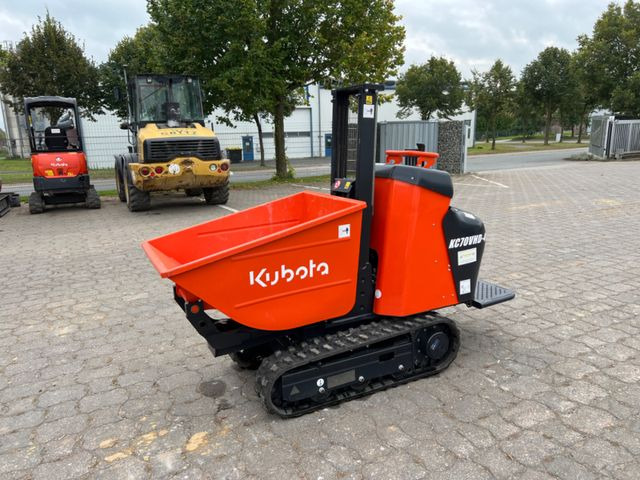 Kubota KC 70, VHD-4, mit Hochentleerung, hydr. Fahrwerk - Tombereau sur chenilles: photos 1 Kubota KC 70, VHD-4, mit Hochentleerung, hydr. Fahrwerk - Tombereau sur chenilles: photos 1
