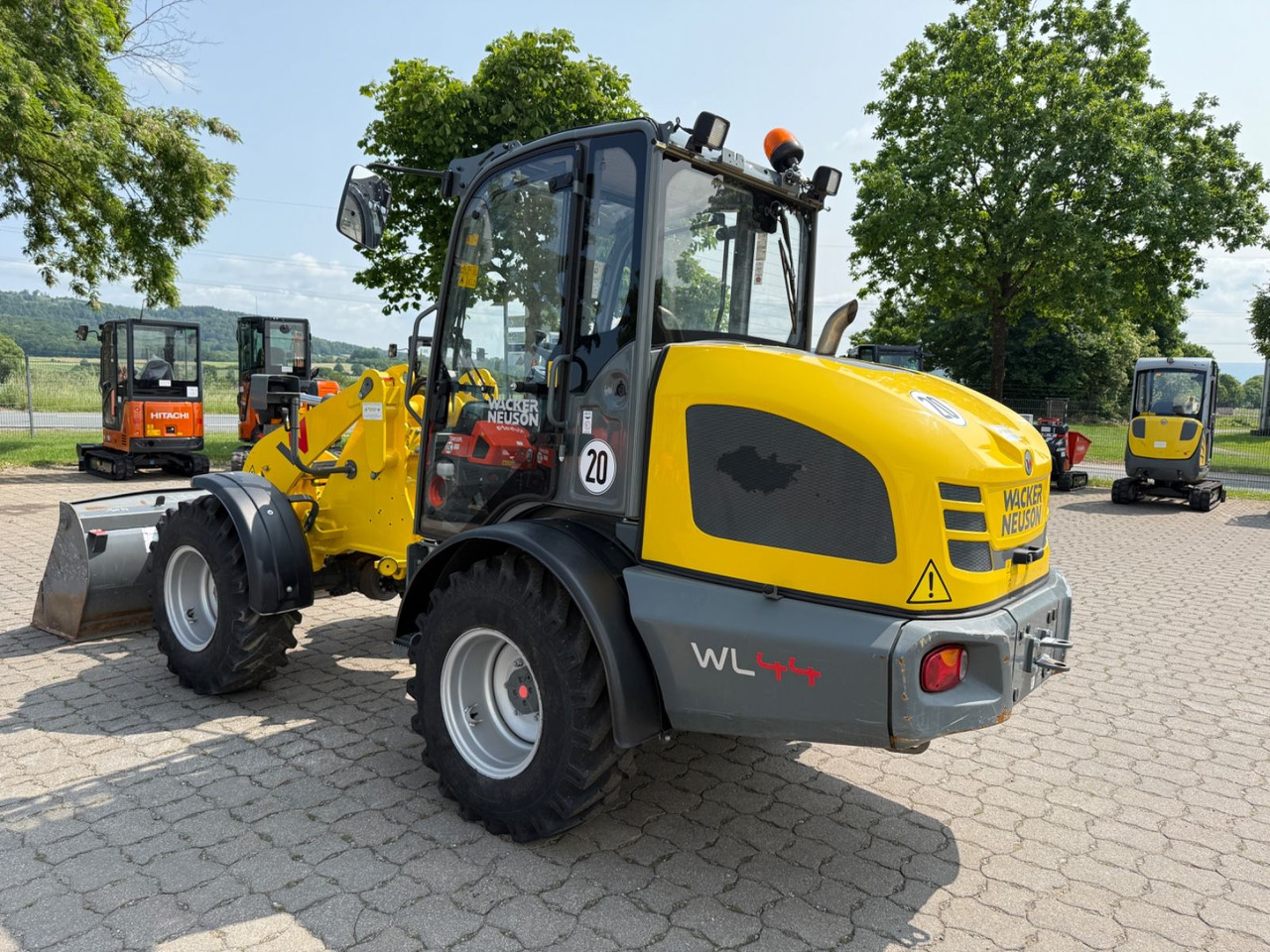 Wacker WL 44, BJ 22, 775 BH, Schaufel, Gabel, TOP - Chargeuse sur pneus: photos 2 Wacker WL 44, BJ 22, 775 BH, Schaufel, Gabel, TOP - Chargeuse sur pneus: photos 2