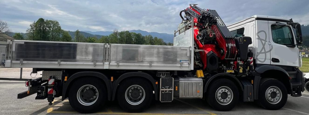 MERCEDES-BENZ Hiab Palfinger Fassi F990-8 JIB-6 - Camion grue: photos 5 MERCEDES-BENZ Hiab Palfinger Fassi F990-8 JIB-6 - Camion grue: photos 5