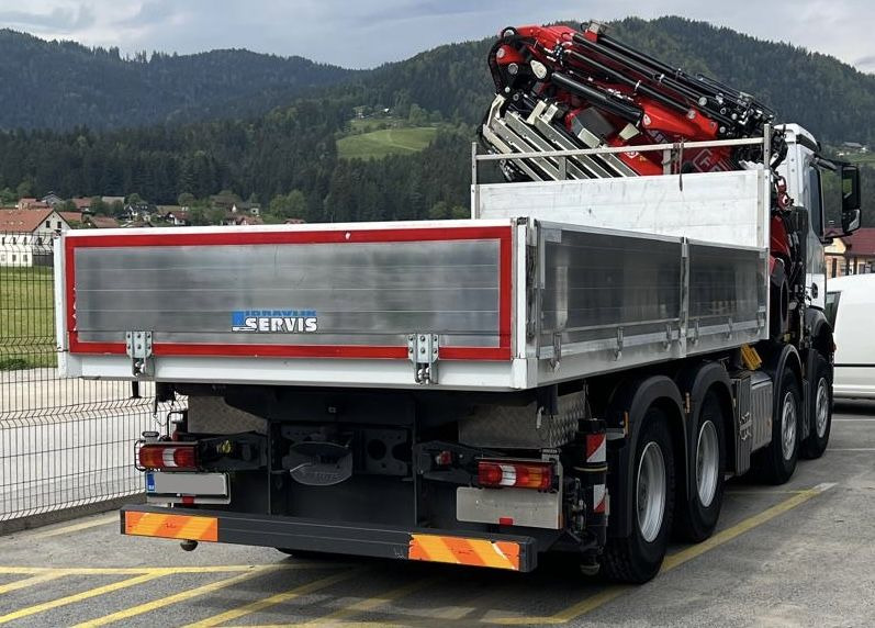 MERCEDES-BENZ Hiab Palfinger Fassi F990-8 JIB-6 - Camion grue: photos 4 MERCEDES-BENZ Hiab Palfinger Fassi F990-8 JIB-6 - Camion grue: photos 4