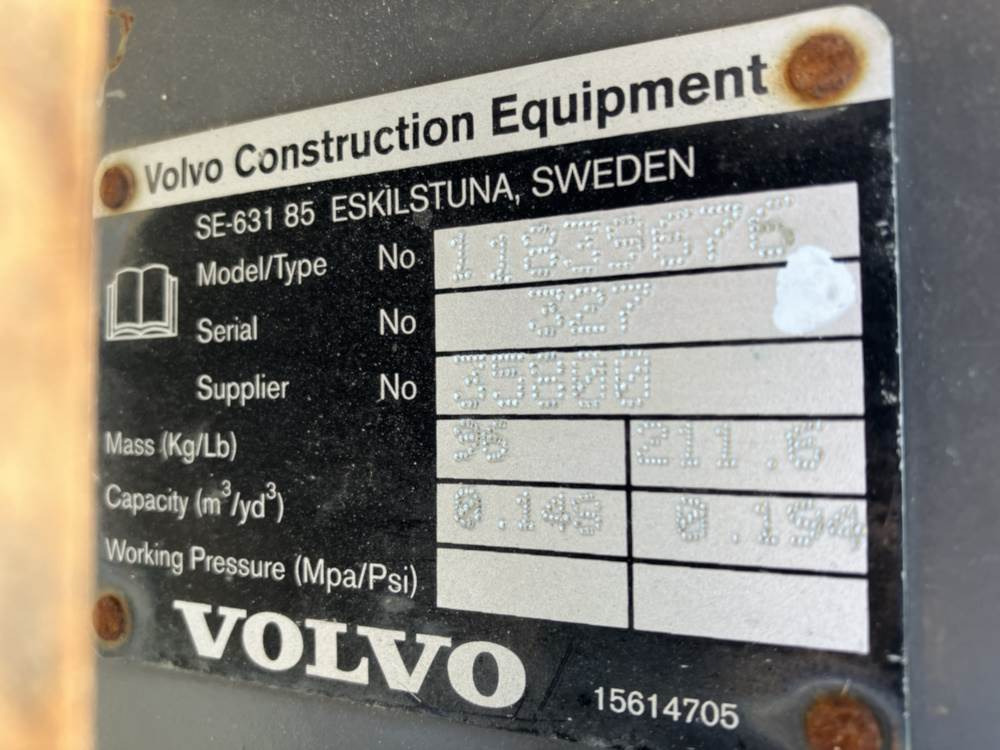 Volvo Tieflöffel mit Zähnen - Tractopelle: photos 5 Volvo Tieflöffel mit Zähnen - Tractopelle: photos 5