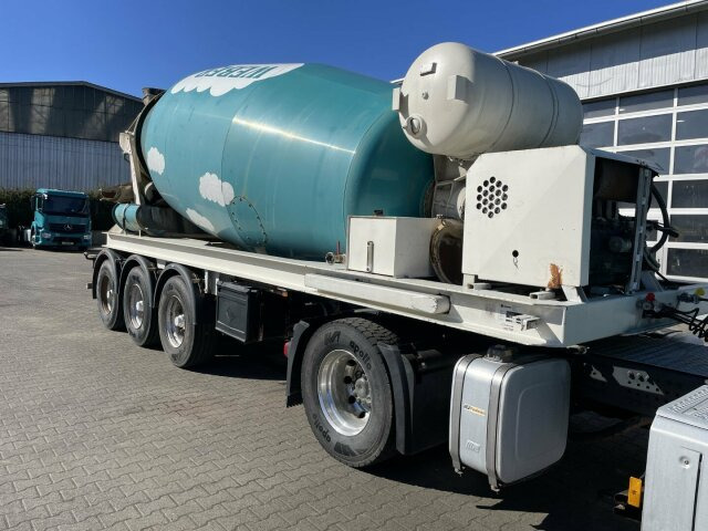 Betonmischer-Auflieger Intermix 12 m³ mit Motor - Semi-remorque malaxeur: photos 1 Betonmischer-Auflieger Intermix 12 m³ mit Motor - Semi-remorque malaxeur: photos 1