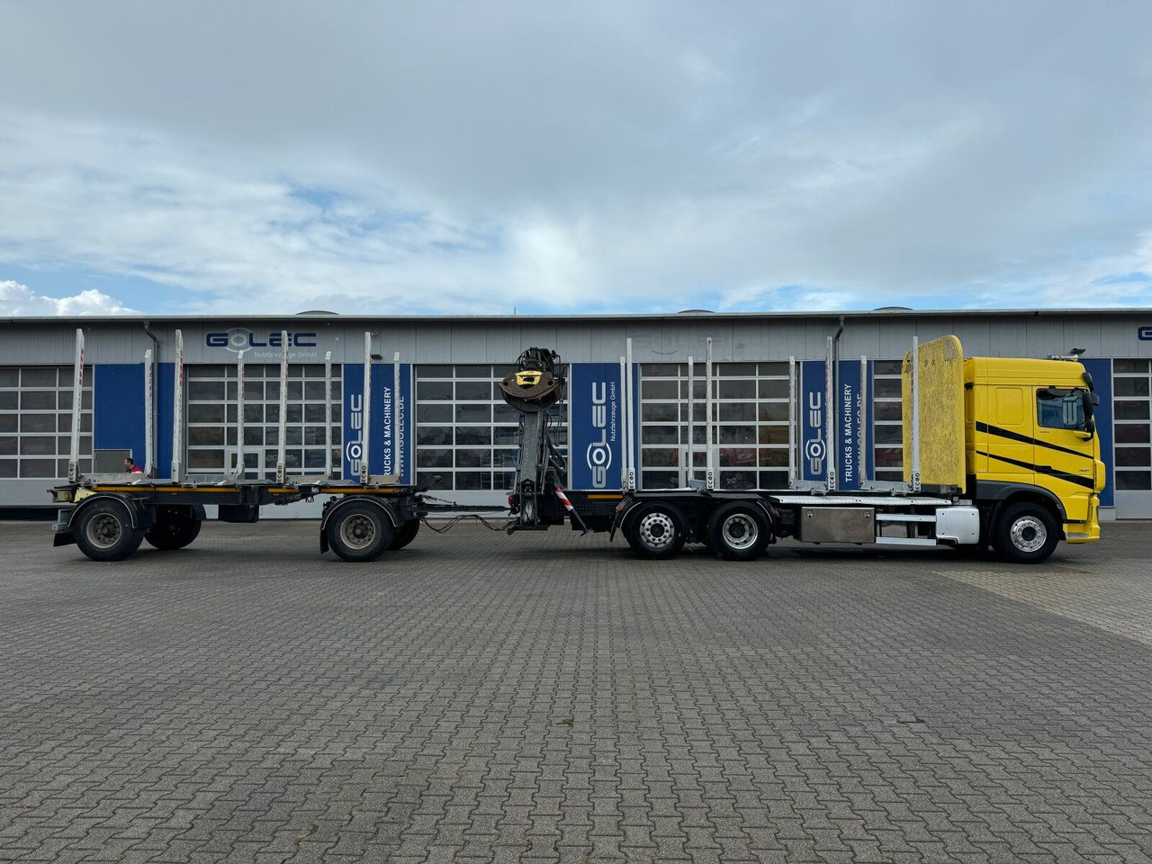 DAF XF 530 6x2 Holztransport Kran PENZ 15Z9.50 *Anh. - Camion grumier, Camion grue: photos 5 DAF XF 530 6x2 Holztransport Kran PENZ 15Z9.50 *Anh. - Camion grumier, Camion grue: photos 5