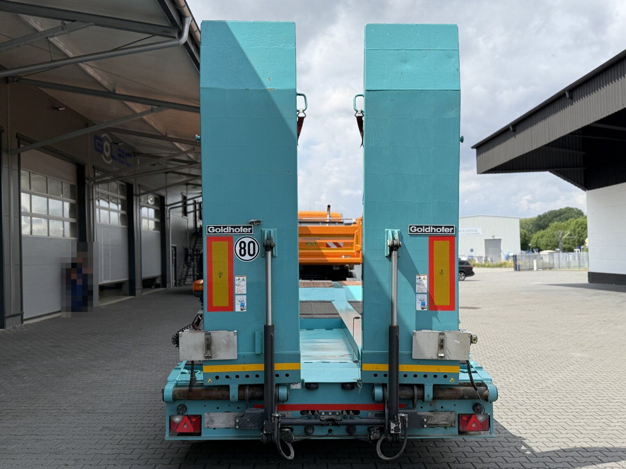 Goldhofer TU 4 EXPERT 4870 Tieflader Anhänger 44,8 T - Remorque porte-engin surbaissée: photos 5 Goldhofer TU 4 EXPERT 4870 Tieflader Anhänger 44,8 T - Remorque porte-engin surbaissée: photos 5