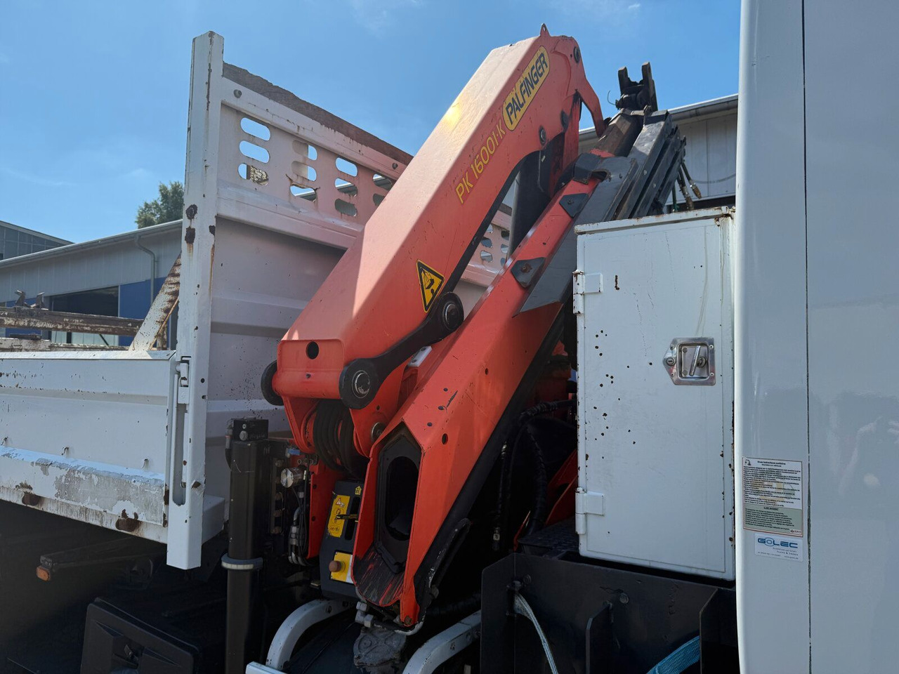 Camion benne, Camion grue Iveco ML180E 4x2 DOKA Euro 5 Kipper Kran PK16001K-B: photos 17