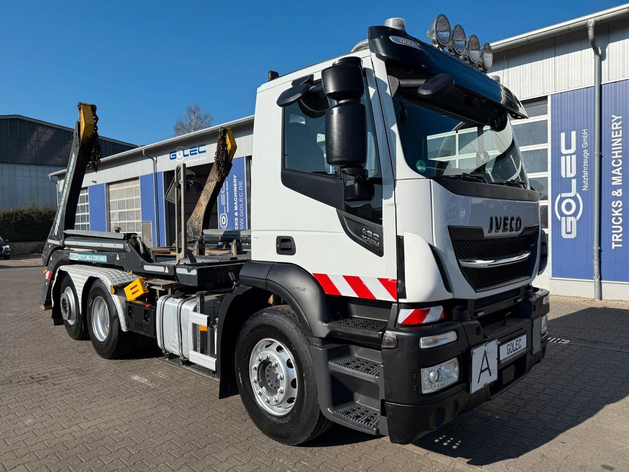 Iveco Stralis AD260 XWAY 6x2 Absetzkipper Palfinger - Camion benne: photos 1 Iveco Stralis AD260 XWAY 6x2 Absetzkipper Palfinger - Camion benne: photos 1