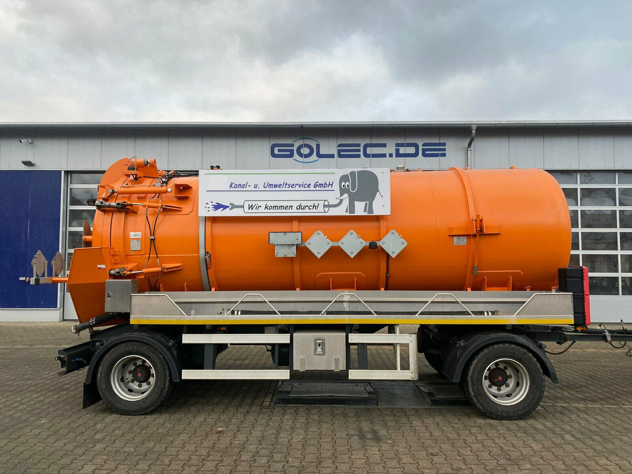 LEISTIKOW Sauganhänger 15.100 L / 2 Kammern - Camion hydrocureur: photos 3 LEISTIKOW Sauganhänger 15.100 L / 2 Kammern - Camion hydrocureur: photos 3