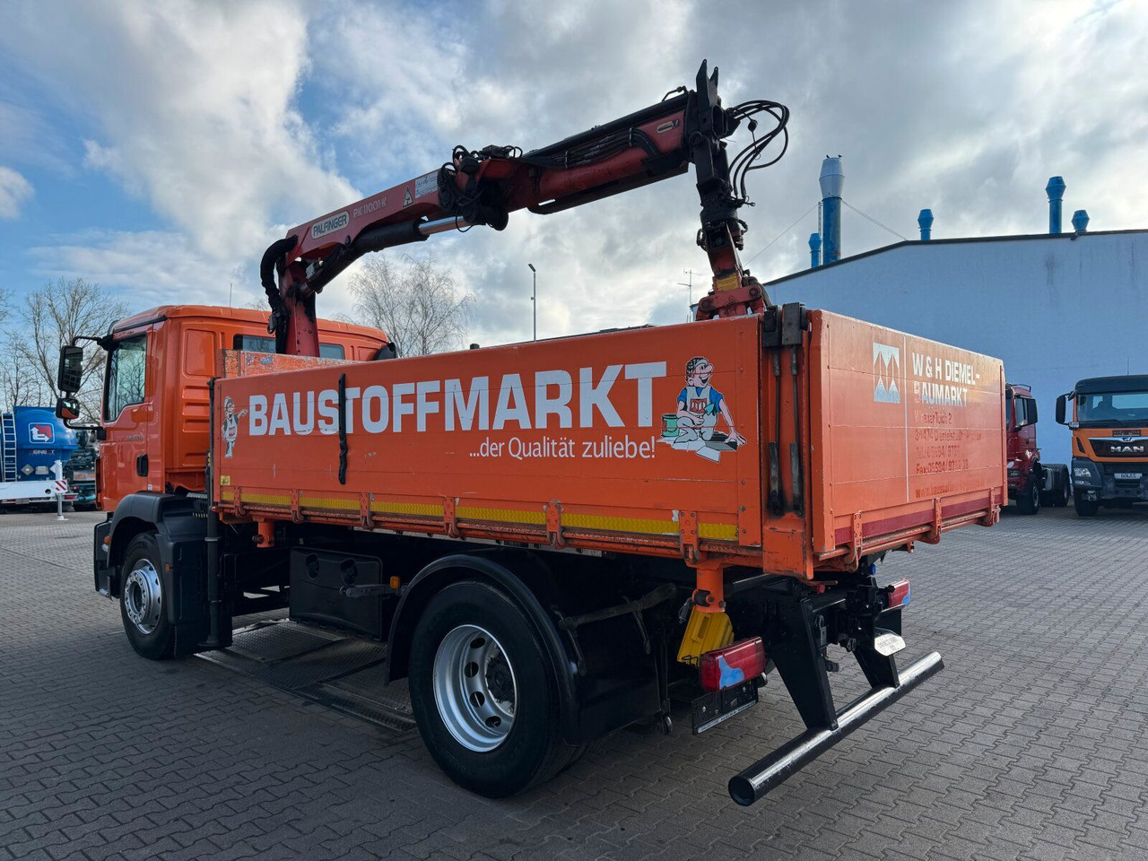MAN TGM 18.340 4x2 Euro 6 Kipper Kran PK11001.K - Camion benne, Camion grue: photos 5 MAN TGM 18.340 4x2 Euro 6 Kipper Kran PK11001.K - Camion benne, Camion grue: photos 5