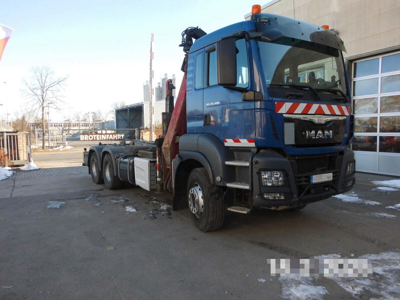 MAN TGS 28.480 6x4 Abrollkipper + Kran bis 4,63 T - Camion ampliroll, Camion grue: photos 1 MAN TGS 28.480 6x4 Abrollkipper + Kran bis 4,63 T - Camion ampliroll, Camion grue: photos 1