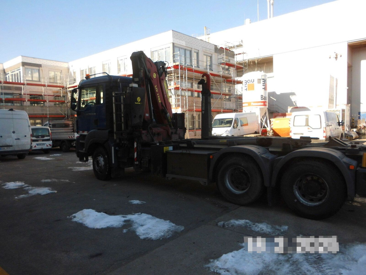 MAN TGS 28.480 6x4 Abrollkipper + Kran bis 4,63 T - Camion ampliroll, Camion grue: photos 4 MAN TGS 28.480 6x4 Abrollkipper + Kran bis 4,63 T - Camion ampliroll, Camion grue: photos 4