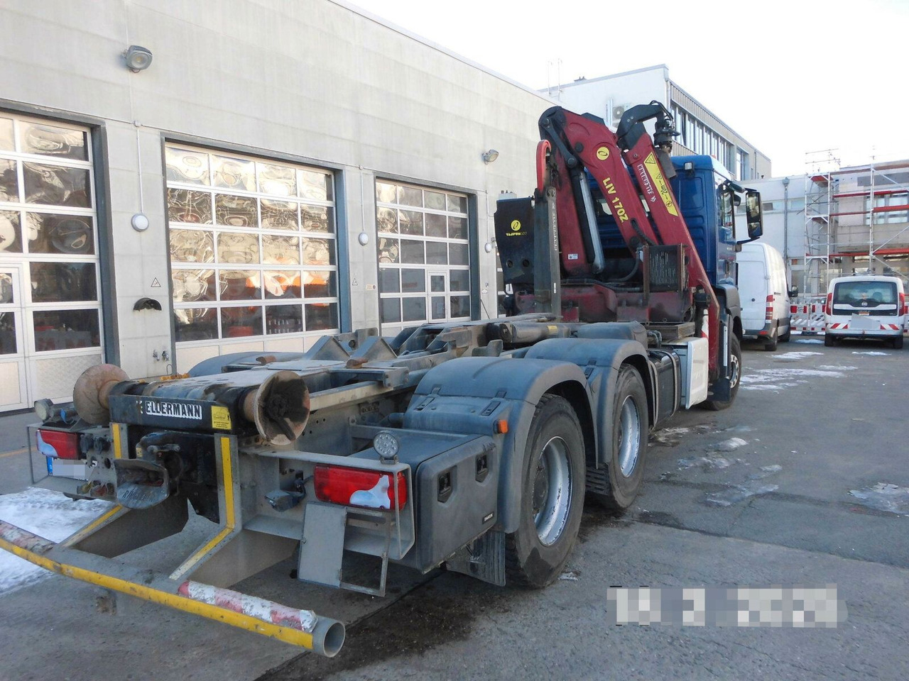 MAN TGS 28.480 6x4 Abrollkipper + Kran bis 4,63 T - Camion ampliroll, Camion grue: photos 3 MAN TGS 28.480 6x4 Abrollkipper + Kran bis 4,63 T - Camion ampliroll, Camion grue: photos 3