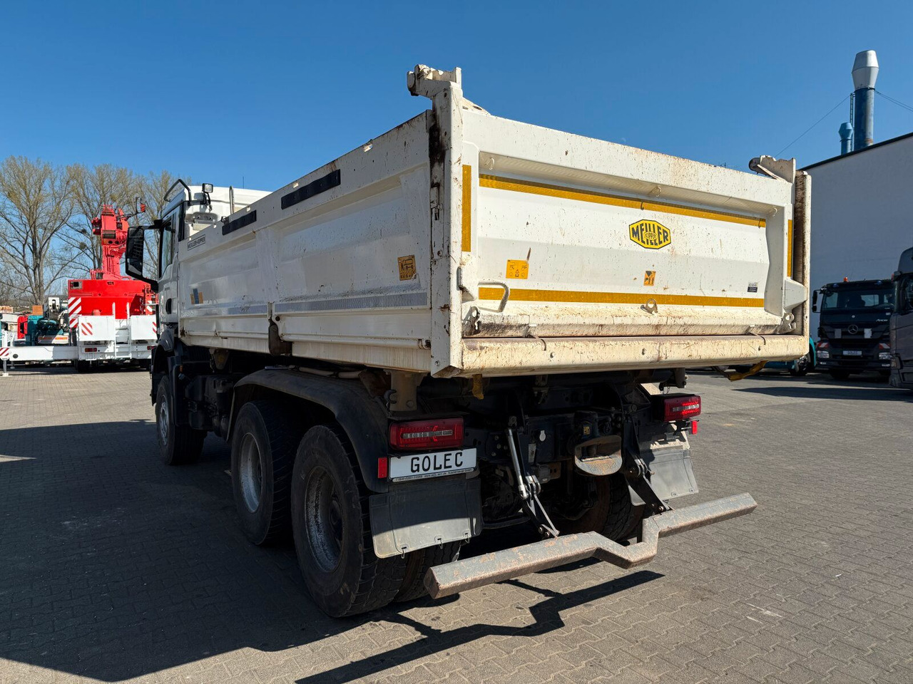 Camion benne MAN TGS 33.510 6x4 Euro 6 MEILLER Kipper Bordmatic: photos 9