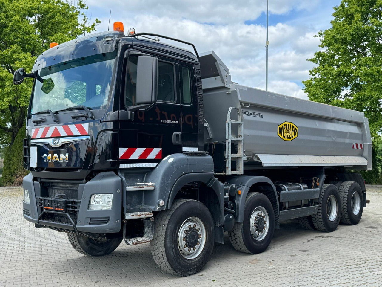 MAN TGS 35.460 8x6 BB Muldenkipper Meiller - Camion benne: photos 2 MAN TGS 35.460 8x6 BB Muldenkipper Meiller - Camion benne: photos 2
