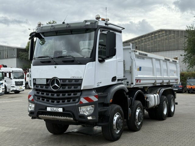 Mercedes-Benz 4145 8x8 Meiler Dreiseitenkipper Bordmatik - Camion benne: photos 1 Mercedes-Benz 4145 8x8 Meiler Dreiseitenkipper Bordmatik - Camion benne: photos 1