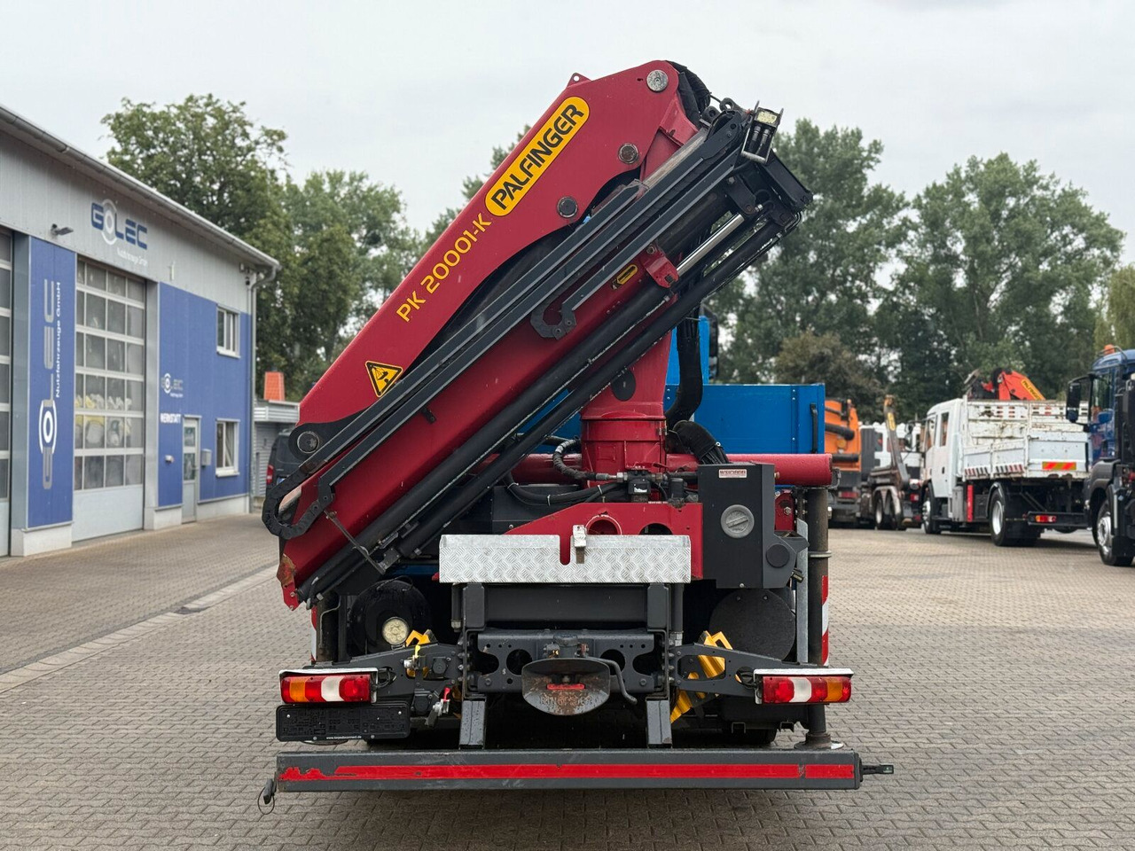 Mercedes-Benz ACTROS 2545 6x2 Pritsche Kran Palfinger PK20001K - Camion plateau, Camion grue: photos 4 Mercedes-Benz ACTROS 2545 6x2 Pritsche Kran Palfinger PK20001K - Camion plateau, Camion grue: photos 4