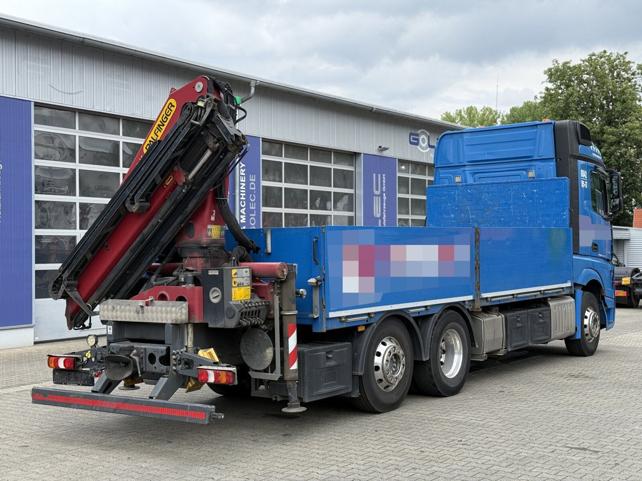 Mercedes-Benz ACTROS 2545 6x2 Pritsche Kran Palfinger PK20001K - Camion grue: photos 3 Mercedes-Benz ACTROS 2545 6x2 Pritsche Kran Palfinger PK20001K - Camion grue: photos 3