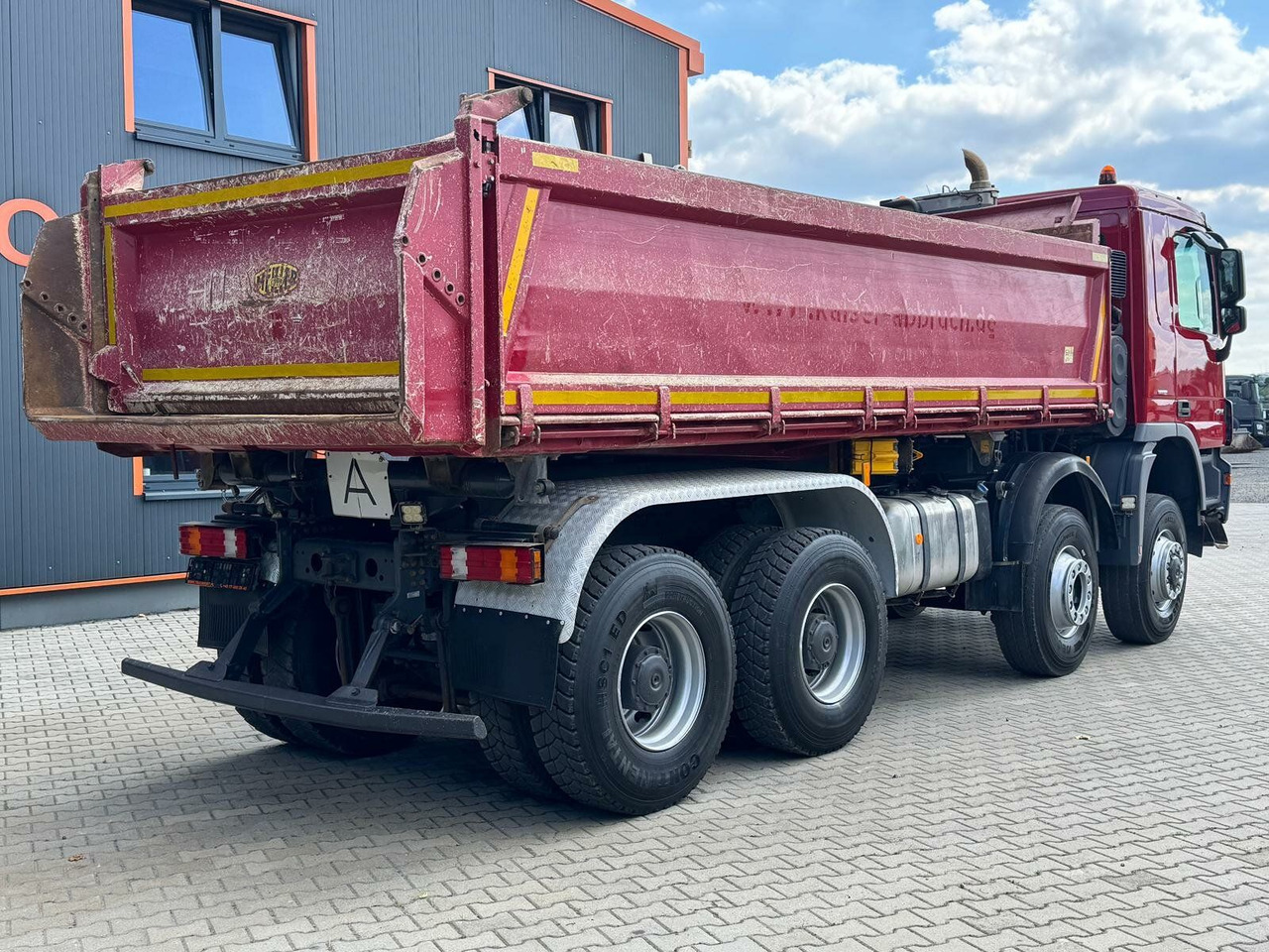 Mercedes-Benz ACTROS 4144 8x6 EURO5 Kipper mit Bordmatik - Camion benne: photos 5 Mercedes-Benz ACTROS 4144 8x6 EURO5 Kipper mit Bordmatik - Camion benne: photos 5