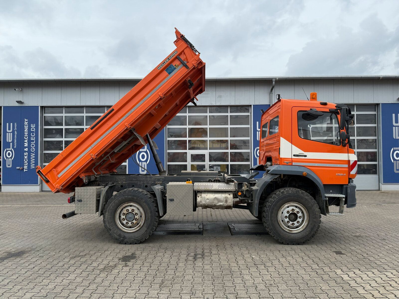 Mercedes-Benz AROCS 2536 6x2*4 Kipper Kran HIAB - Camion benne: photos 4 Mercedes-Benz AROCS 2536 6x2*4 Kipper Kran HIAB - Camion benne: photos 4