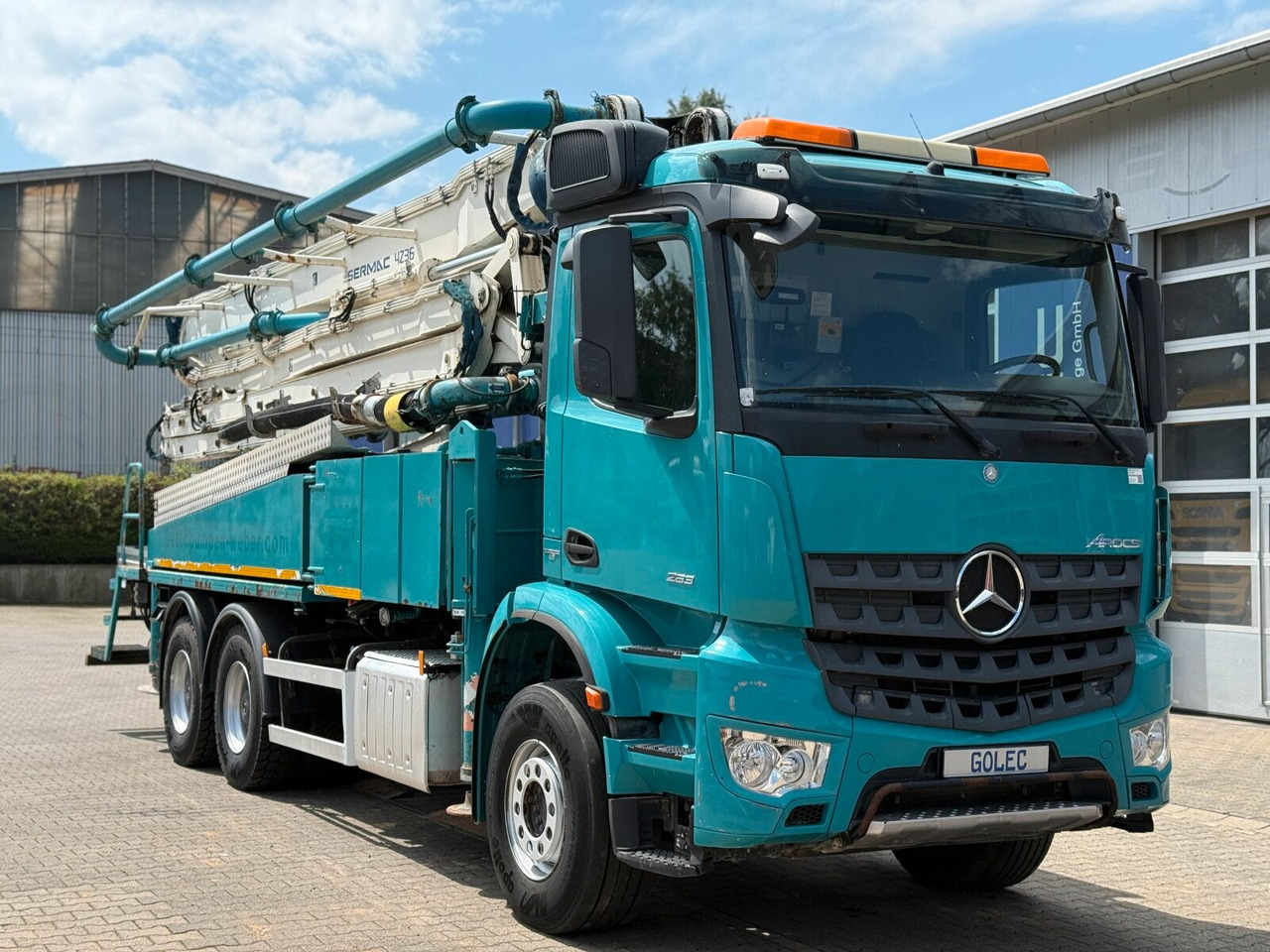 Mercedes-Benz AROCS 2636 6x4 Euro 6 Betonpumpe SERMAC 4Z36 - Camion pompe: photos 1 Mercedes-Benz AROCS 2636 6x4 Euro 6 Betonpumpe SERMAC 4Z36 - Camion pompe: photos 1