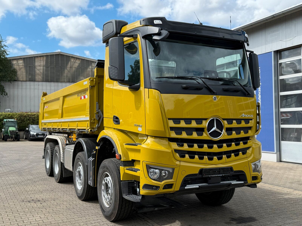 Mercedes-Benz AROCS 3248 8x4 Euro 6 Meiller Kipper Bordmatik - Camion benne: photos 1 Mercedes-Benz AROCS 3248 8x4 Euro 6 Meiller Kipper Bordmatik - Camion benne: photos 1