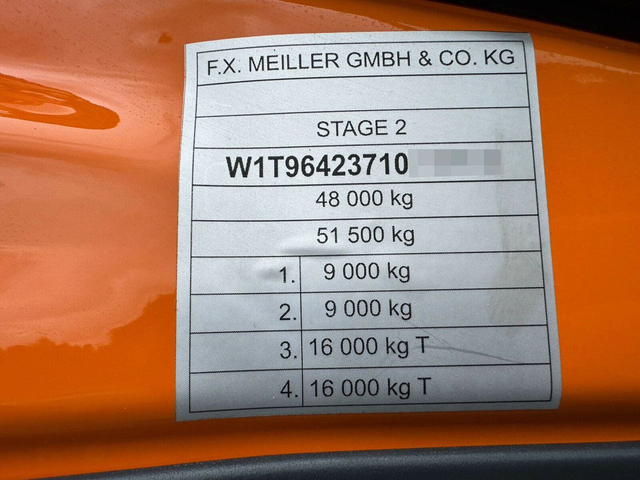 Crédit-bail  Mercedes-Benz AROCS 4851 8x6 Euro 6 Gesteinkipper MEILLER Mercedes-Benz AROCS 4851 8x6 Euro 6 Gesteinkipper MEILLER: photos 15