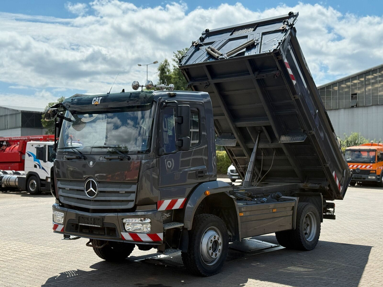 Camion benne Mercedes-Benz ATEGO 1530 4x4 Euro 6 Meiller Kipper: photos 12