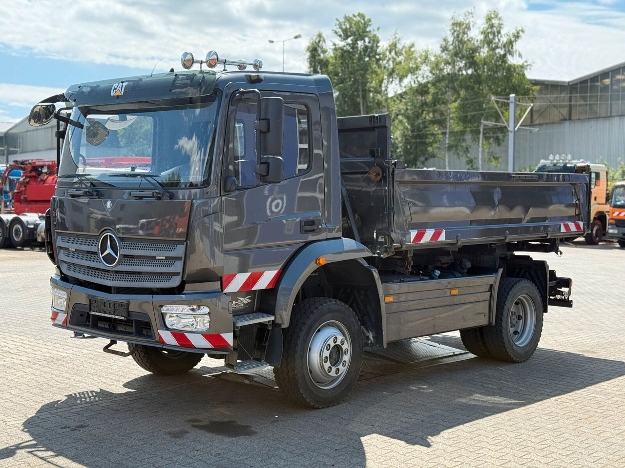 Camion benne Mercedes-Benz ATEGO 1530 4x4 Euro 6 Meiller Kipper: photos 11