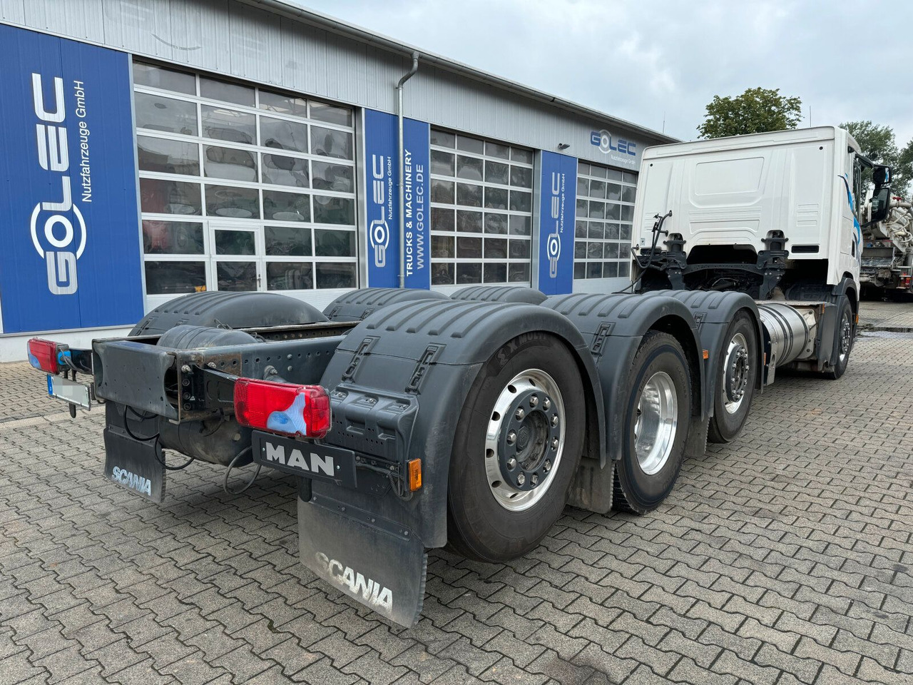 Scania G 410 B8x2*6 NB LNG Fahrgestell Nebenantrieb - Camion citerne, Camion grue: photos 5 Scania G 410 B8x2*6 NB LNG Fahrgestell Nebenantrieb - Camion citerne, Camion grue: photos 5