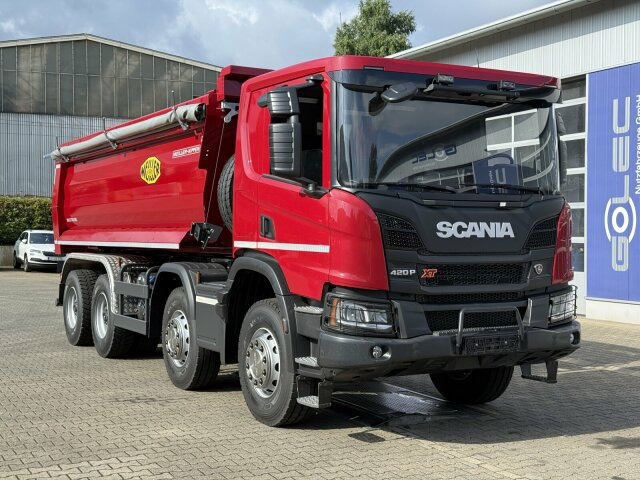 Scania P 420 8x4 Kipper Meiller 18,5m3 Euro 6 - Camion benne: photos 1 Scania P 420 8x4 Kipper Meiller 18,5m3 Euro 6 - Camion benne: photos 1