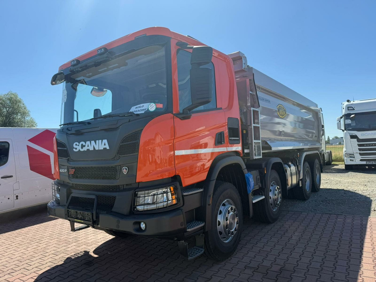 Scania P 420 8x4 Kipper Meiller Euro 6 - Camion benne: photos 3 Scania P 420 8x4 Kipper Meiller Euro 6 - Camion benne: photos 3