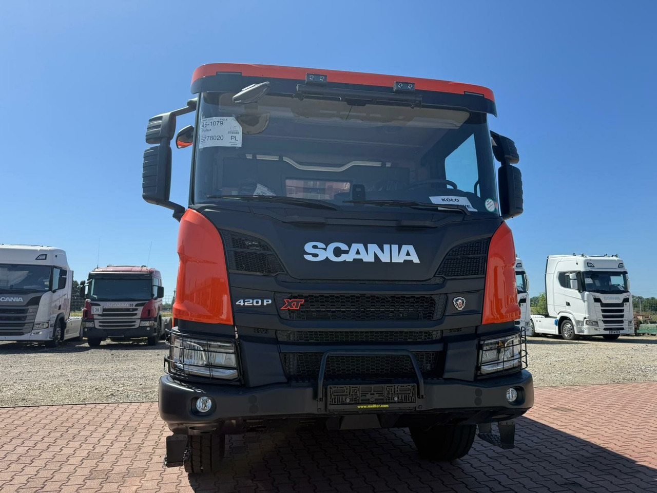 Scania P 420 8x4 Kipper Meiller Euro 6 - Camion benne: photos 4 Scania P 420 8x4 Kipper Meiller Euro 6 - Camion benne: photos 4