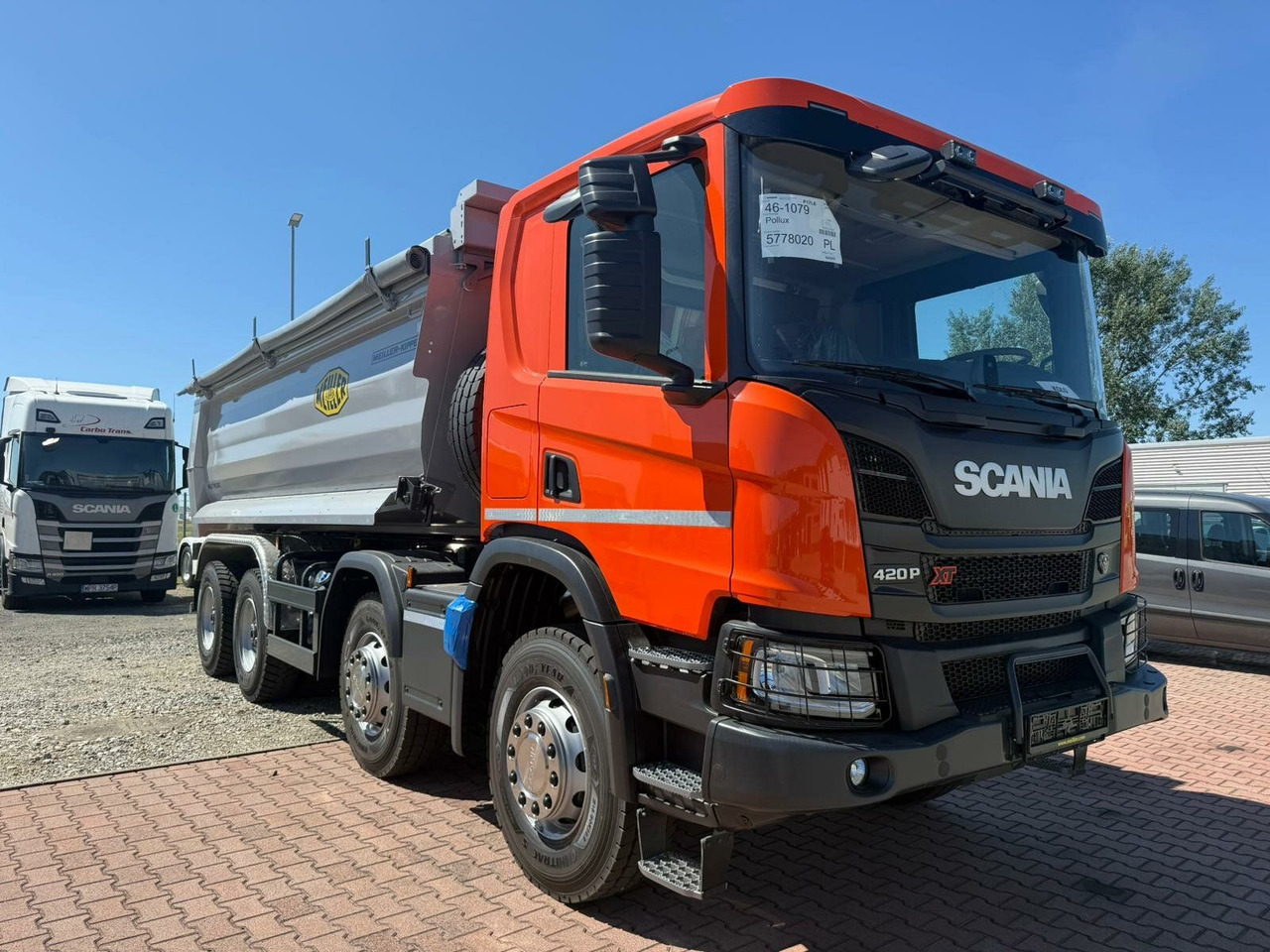 Scania P 420 8x4 Kipper Meiller Euro 6 - Camion benne: photos 2 Scania P 420 8x4 Kipper Meiller Euro 6 - Camion benne: photos 2
