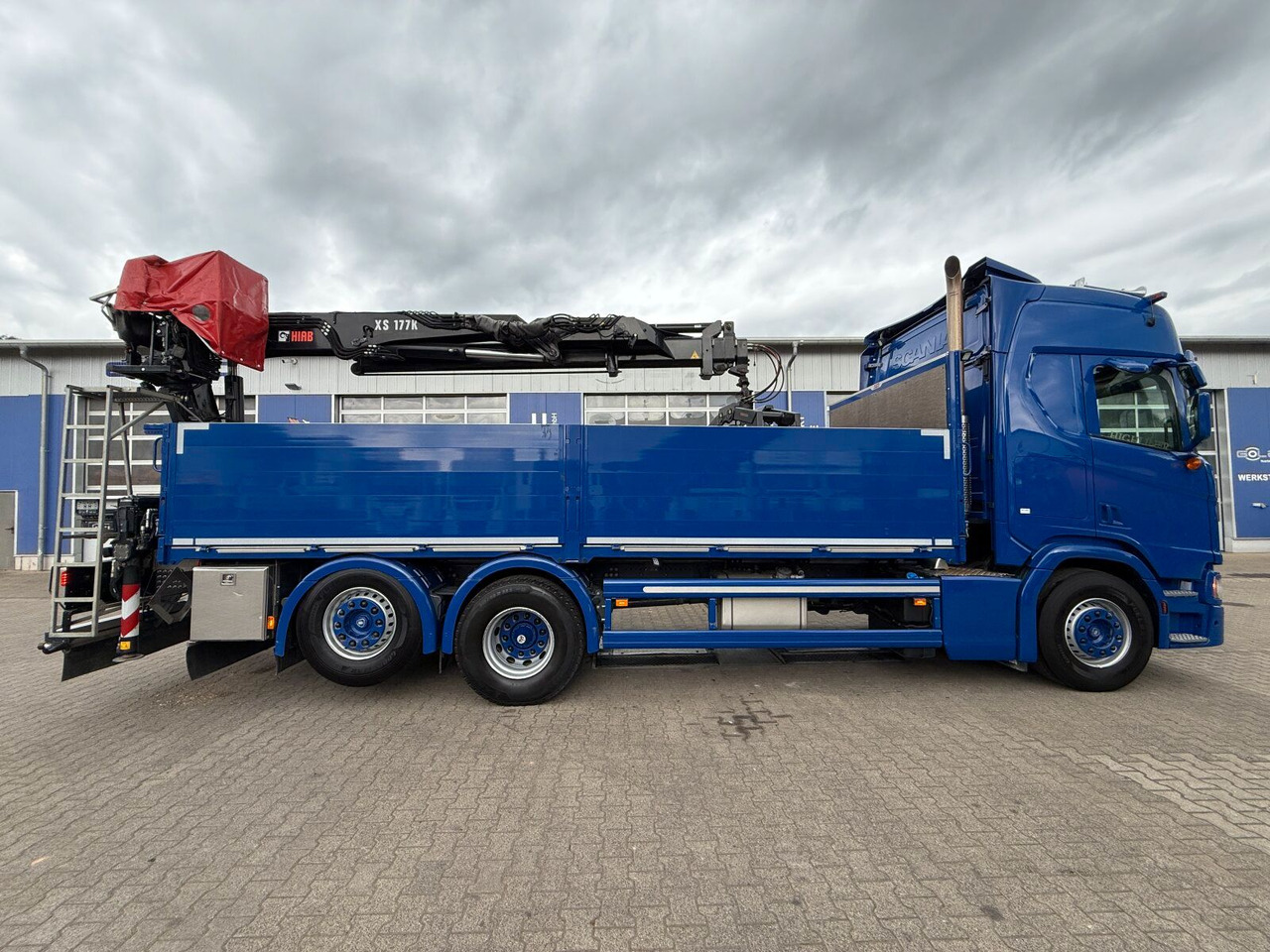 Scania R500 6x2 Pritsche mit Kran HIAB 177K PRO - Camion grue: photos 2 Scania R500 6x2 Pritsche mit Kran HIAB 177K PRO - Camion grue: photos 2
