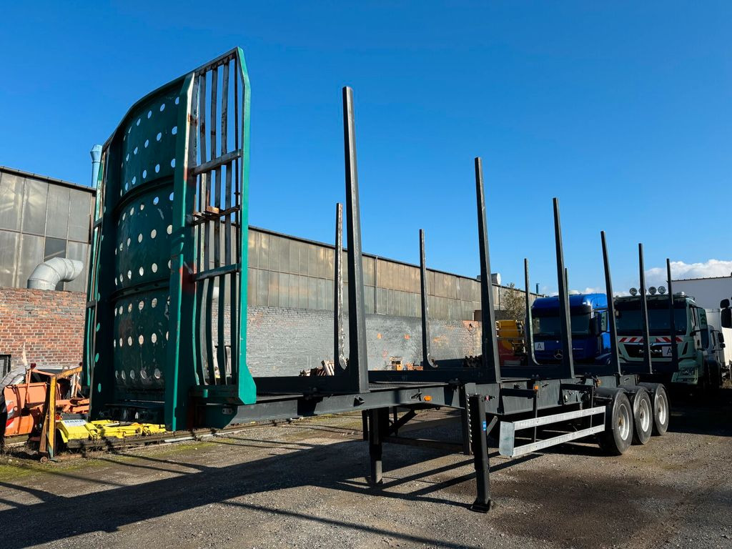 Schwarzmüller HS 3/E Langmaterial Holz 3 Achse 35.000 Kg - Semi-remorque grumier: photos 1 Schwarzmüller HS 3/E Langmaterial Holz 3 Achse 35.000 Kg - Semi-remorque grumier: photos 1